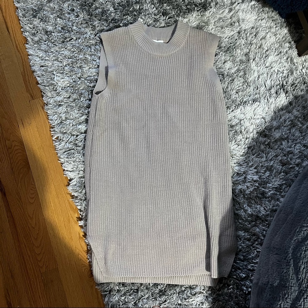 H&M Ribbed Knit Sweater Dress
